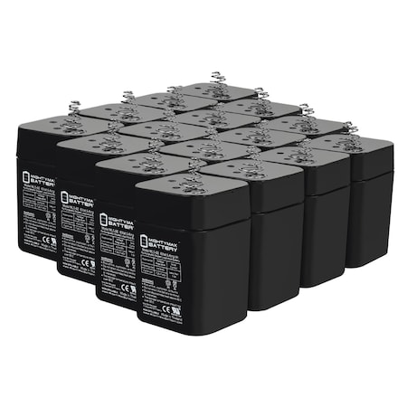 6V 5AH SLA Replacement Battery Compatible With Moultrie Game Feeder - 16PK